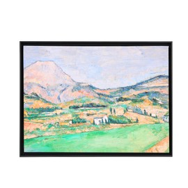 HUACANVAS Metal Canvas Floater Frames for18 x24 Canvas Paintings,DIY Canvas Frame with 0.75"-0.9" Deep,Painting Frame,Floater Frame for Wall Art Decor (Black)