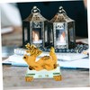 Mobestech 1Set Dragon Statue Resin Figurine Chinese Zodiac Dragon Sculpture