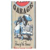 Open Road Brands Dad's Garage Project Car Embossed Metal Sign