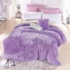 Colchas Concord Cobertor De Borrega Violet Individual / Matrimonial Concord