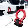 TOMALL Tow Hook Kit Red Car Decorations Sticker Car Decor