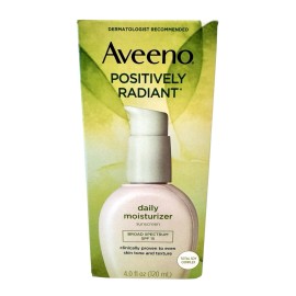 Aveeno Positively Radiant Daily Moisturizer SPF 15 Original Formula - EXP 5/23