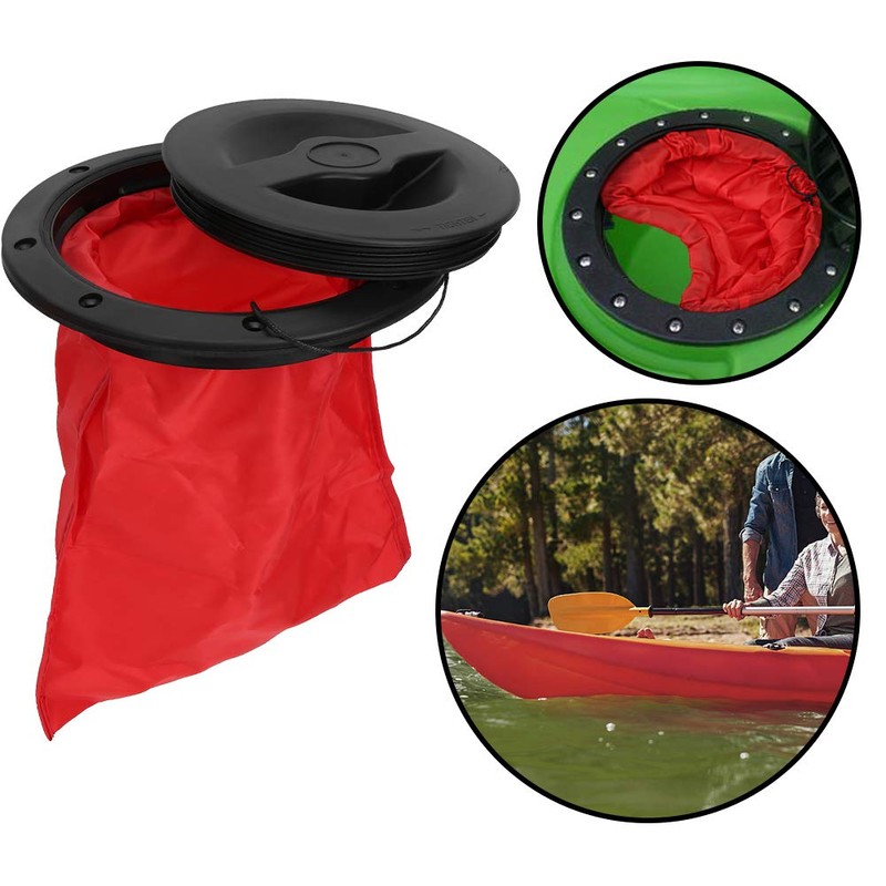 Yencoly with Storage Bag Durable Portable Kayak Cover, Round Lid,