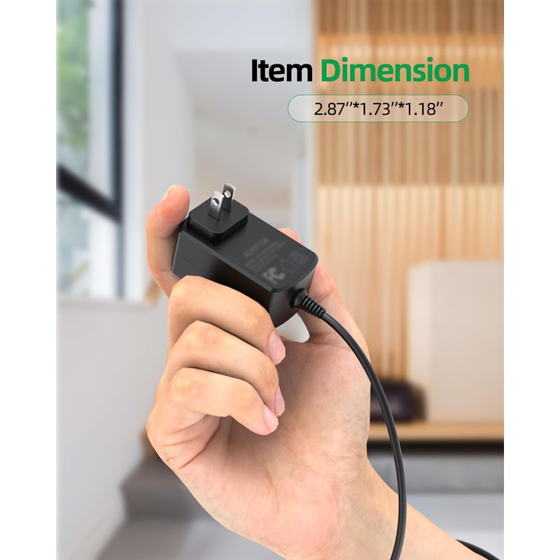 Charger Fit for Prettycare Vacuum Cleaner W200 W400 W300 W100