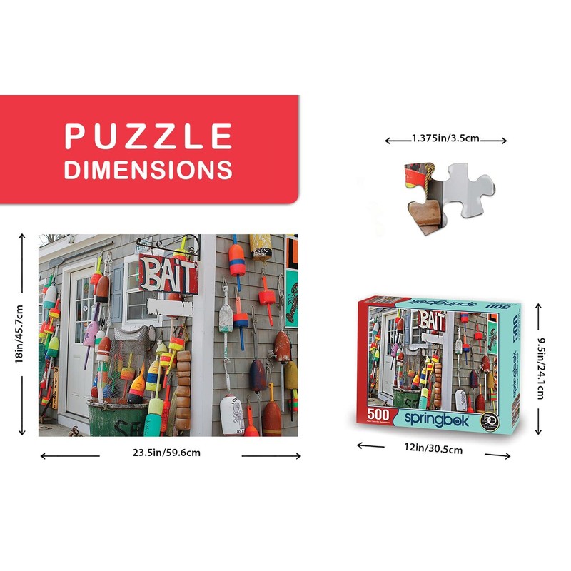 Springbok's 500 Piece Jigsaw Puzzle Oh Buoy!, Multi