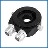 A ABSOPRO Car Oil Filter Cooler Sandwich Plate Adapter Kit