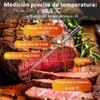 YOMYM Inalámbrico Termómetro Carne,Termómetro Digital Cocina,con 2 Sondas