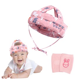 DHWEKU Protective Cap for Children, Adjustable Protective Helmet, Adjustable Protective Helmet for the Head, Breathable Baby Head Protection, Protective Helmet, Anti-Collision Baby Helmet, Breathable