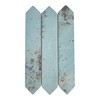 2x10 Palermo Collection Picket Aqua Glazed Ceramic Wall Tile Kitchen