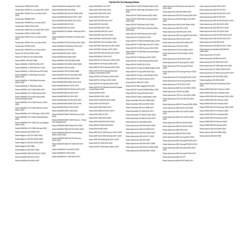 Tusk U-Joint Kit Rear Drive Line Front U Joint For