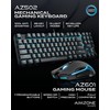 Aimzone Keyboard and Mouse, Wired Ergonomic Gaming Keyboard and Mouse