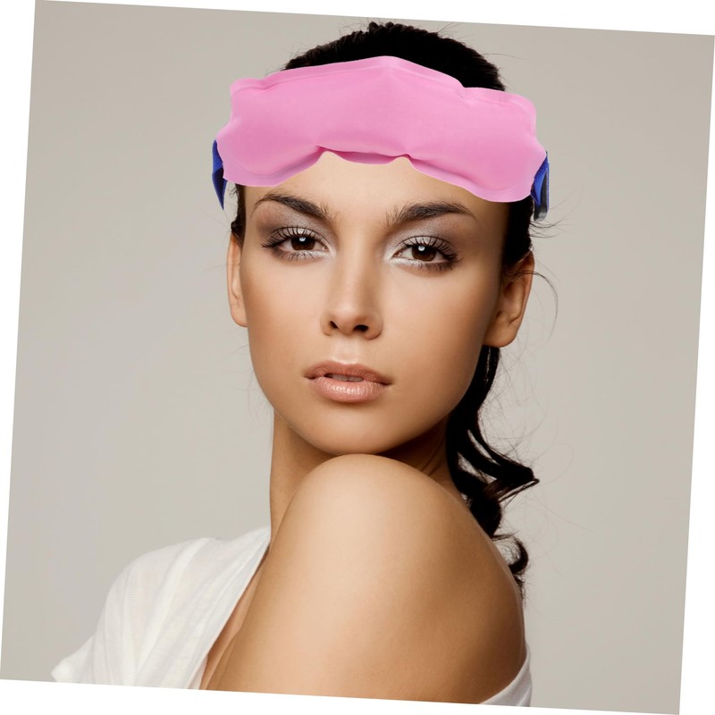 IWOWHERO Adjustable Ice Pack Forehead Wrap Reusable Gel Ice Pack