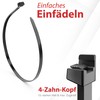 HeiKab Industrial Cable Ties Professional Cable Ties UV-resistant Black
