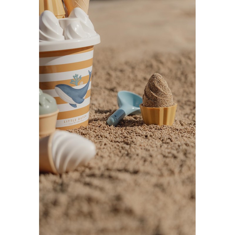 Little Dutch Ocean Dreams 2012315 Sand Toy Bucket Set Ice