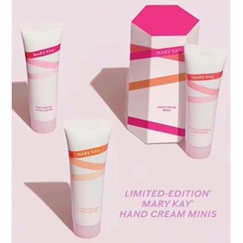 MARY KAY HAND CREAM MINIS~SET OF 3~PINK FREESIA, PEACH GARDENIA & CITRUS FIELDS!