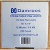 Damroos 250 Steam Table Pan Disposable Liners, Suitable for 1/3