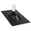 Ips 81857 Multi-Size 3-n-1 Galvanized Steel Base Roof Flashing, Black,