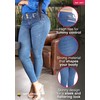 Laty Rose 2016 Jeans Colombianos Levanta Cola Blue Denim Butt