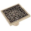 Floor Drain Antique Copper Shower Drain Kit for Home Hotel