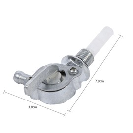 Haosie Gas Tank Fuel Switch, 2PCS Motorcycle Petcock Gas Tank Switch Valve, Fuel Tap for ATV Quad Pocket Pit Dirt Bike Motorcycle Go Kart