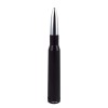 VMS RACING Anti-Theft Black With Chrome Tip 50 Caliber Bullet