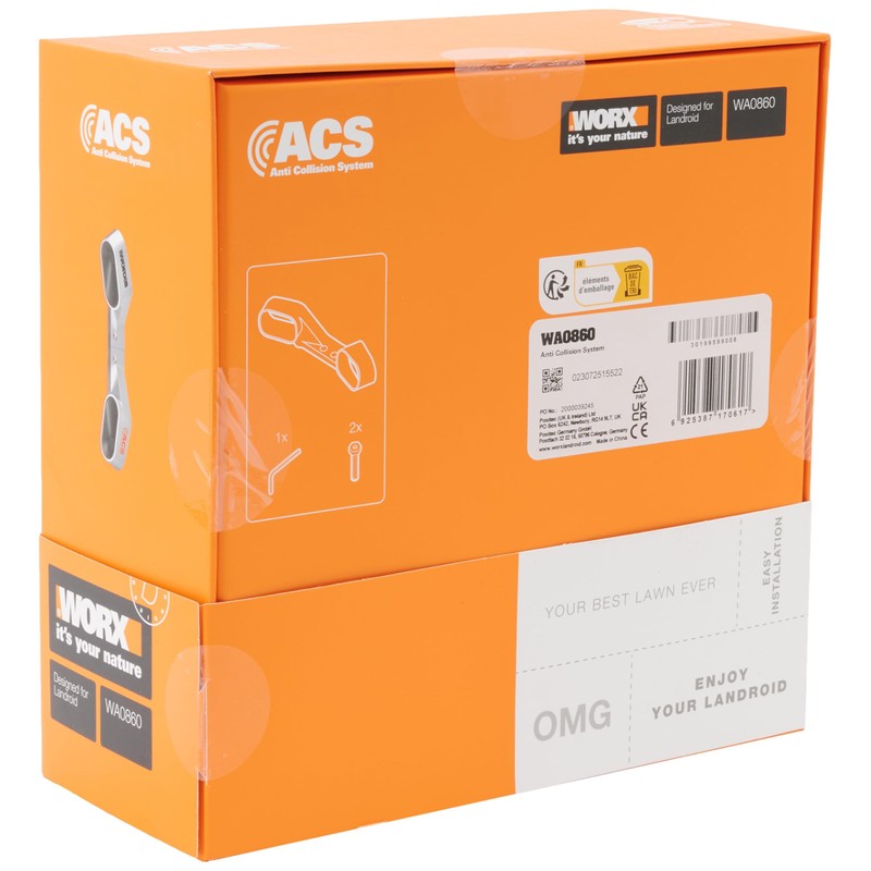 WORX WA0860 Landroid Module Collision Sensor ACS - Obstacle Avoidance