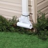 Vinyl Downspout Gutter/Drain Extension, 46” Long