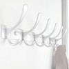 SKOLOO Coat Rack Wall Mounted - 6 Hooks, Heavy Duty,