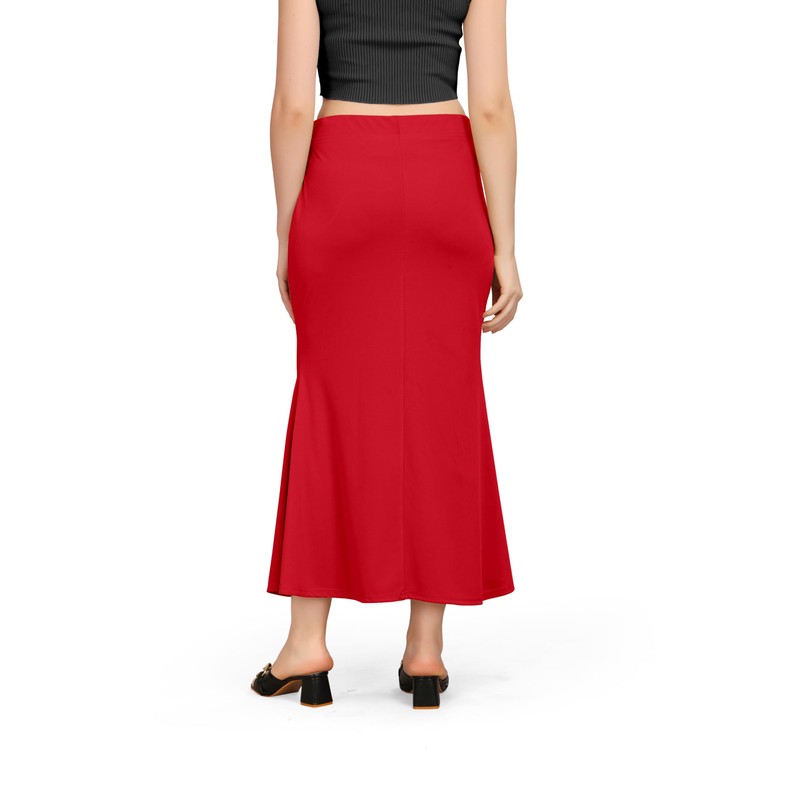 Kipzy - Falda larga de licra para mujer, para playa,
