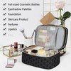 IGOLUMON Makeup Bag Toiletry Bag Women Travel Cosmetic Bag Waterproof Toiletries