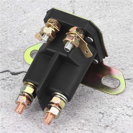 Aramox Starter Solenoid Switch 12 V, Starter Relay Stainless Steel, OE 4011334 4012358 4011072 4011251