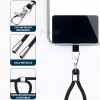 Feawiai 2pzs Correa Para Celular De Cuerpo Cruzado Ajustable Negro