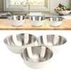 Kitchen Mixing Bowl, Polished 3 PCS Home Cooking Basin Bowl
