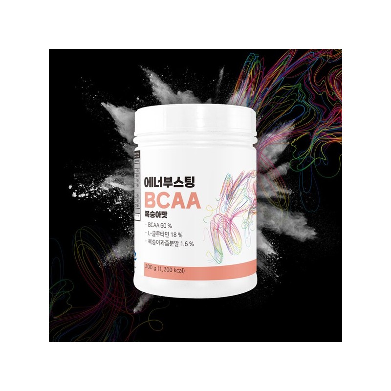 Two Organic BCAA 필수아미노산 운동전 헬스부스터 300g, 1통 BCAA Essential