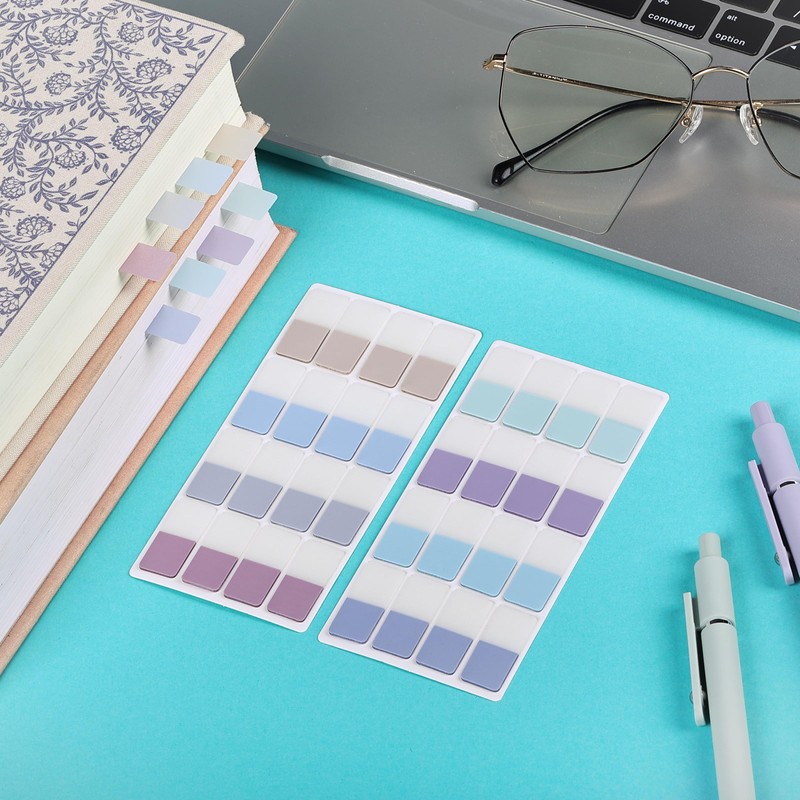 Mr. Pen- Sticky Index Tabs, 480 Pcs, Pastel Sticky Tabs