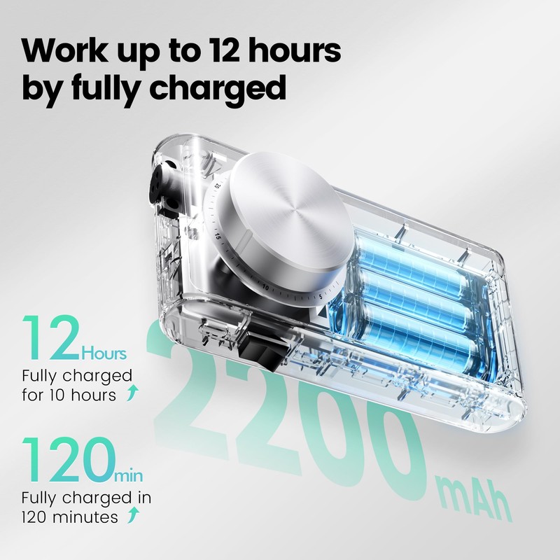 L'UGX Professional Nail Drill 30000RPM, Cordless Rechargeable Electric Nail File