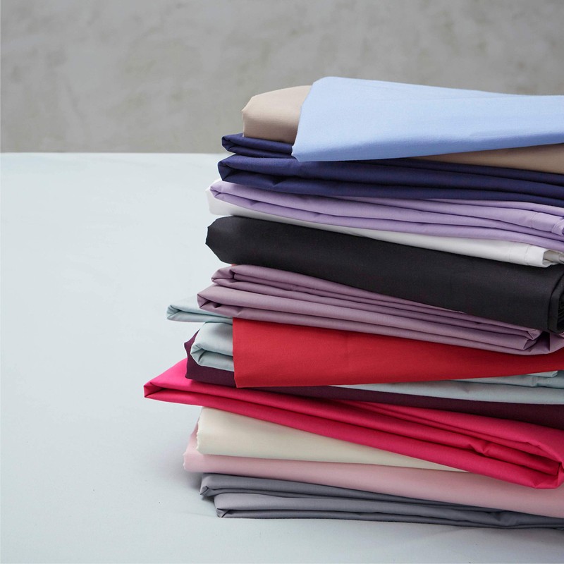Catherine Lansfield Easy Iron Percale Double Extra Deep Fitted Sheet