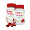 Duo Pack Granagard Omega Cáps Nanotecnología Cápsulas Aceite Semilla Granada