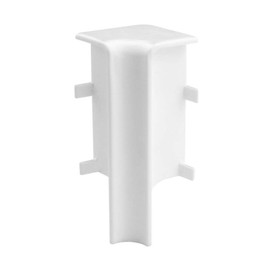 Trevendo® Inner Corner White for Skirting Board 58 mm and 60 mm Height Pack of 10