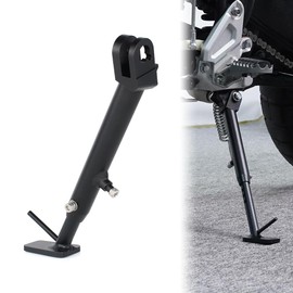 Xitomer Motorcycle Adjustable Kickstand Side Stand Fit for Tenere 700 2019 2020 2021 2022 2023 2024 Adjustable Side Stand Aluminum