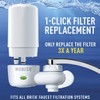 Brita On Tap Faucet Water Filter System Replacement Filters, White,