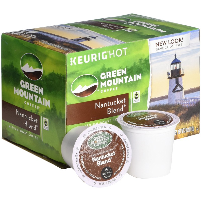 Green Mountain Coffee Roasters Nantucket Blend, Keurig Single-Serve K-Cup Pods,