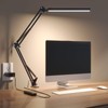 TROPICALTREE LED Desk Lamp for Home Office, Clamp-On with 5