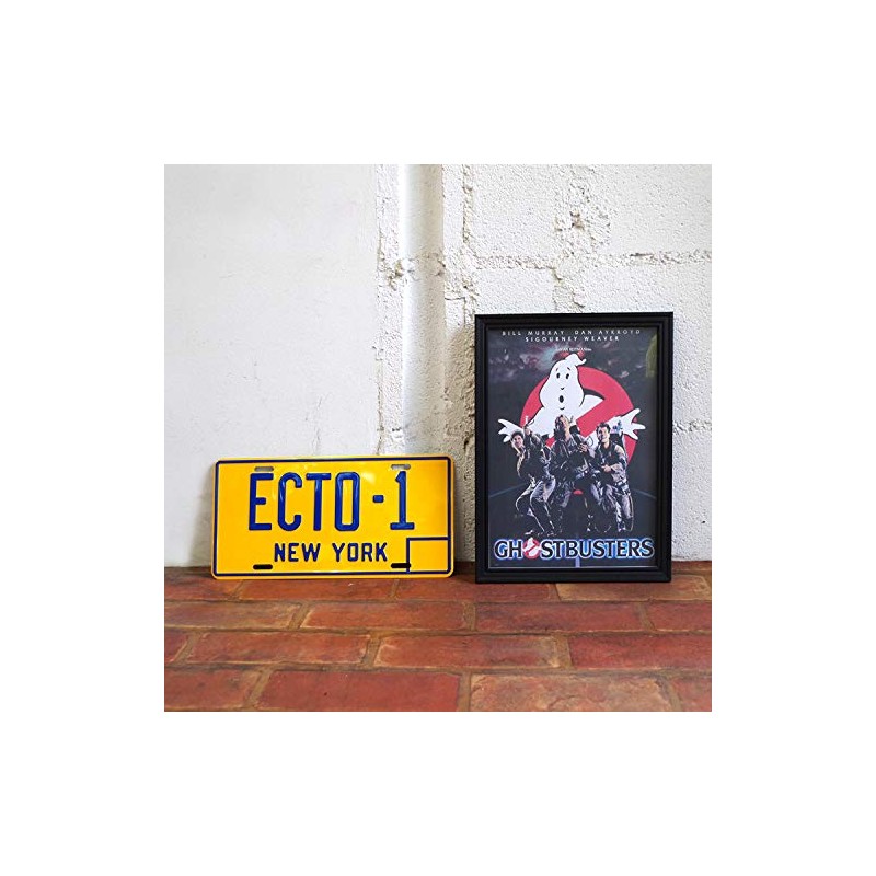 Movie License Plate ECTO-1 Ghostbusters License Plate License Plate CM