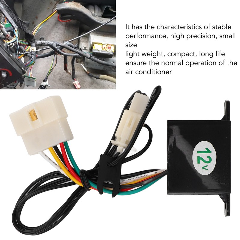 AC Temperature Control Switch DC12V Universal Fit Air Conditioner Evaporator