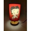 Betty Table Lamp Bedside Light Wood Base Room Decoration or