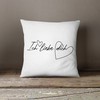 LIEBTASTISCH Cushion with Saying Ich Liebe Dich – Decorative Cushion