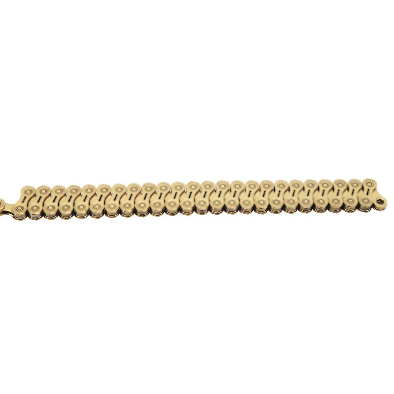Gold 10 Speed Bike Chain Half Hollow Lightweight Bicycle Chain