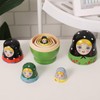 ULTNICE 5 x Wooden Russian Matryoshka Dolls for Kids
