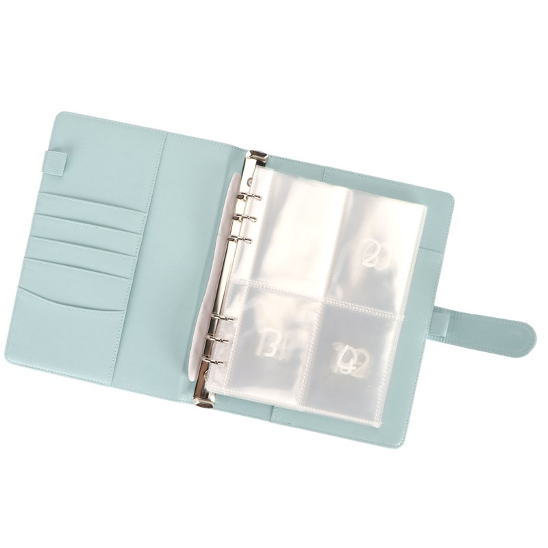 100 Envelopes Challenge Binder Waterproof A5 Money Saving Budget Binder